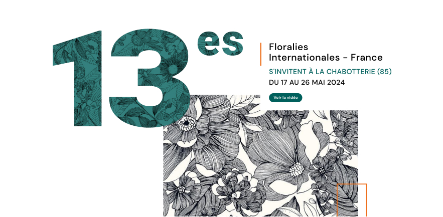 Page d'accueil du site des Floralies